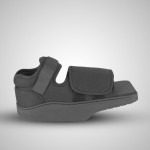 Sapato pós operatório com salto