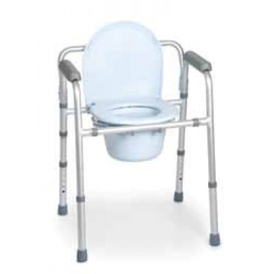 Cadeira banho sanitária Aluminio